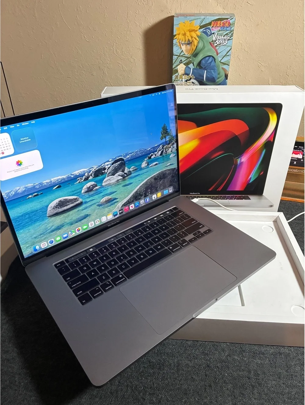 Macbook pro 16” MacOS 2025 Tahoe 26.5, ram 64gb, ssd 512gb, Apple I9-Core, A+